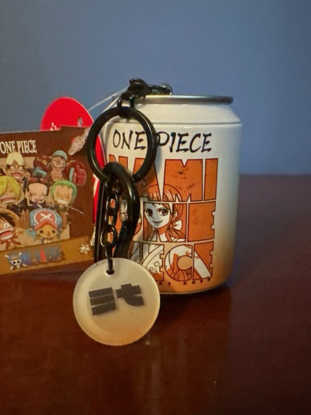 One Piece Nami Soda Can Anime Keychain Limited Time Collectible